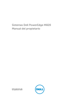Dell PowerEdge M820 El manual del propietario