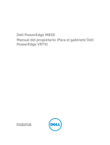 Dell PowerEdge M830 (for PE VRTX) El manual del propietario