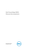 Dell PowerEdge R830 El manual del propietario