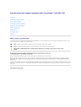 Dell PowerVault 122T SDLT 320 (Autoloader) Guía del usuario