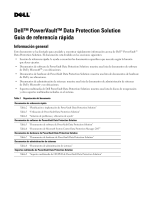 Dell PowerVault DP500 Guía de inicio rápido