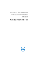 Dell PowerVault MD3600f El manual del propietario