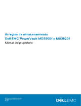 Dell PowerVault MD3800f El manual del propietario