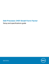Dell Precision 3431 El manual del propietario