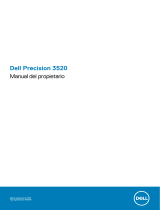 Dell Precision 3520 El manual del propietario