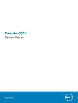 Dell Precision 3530 Manual de usuario