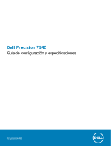 Dell Precision 7540 El manual del propietario