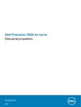 Dell Precision 7820 Tower El manual del propietario