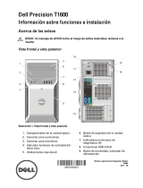 Dell Precision T1600 Guía de inicio rápido