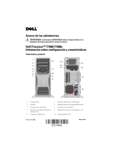 Dell Precision T7500 Guía de inicio rápido