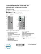 Dell Precision T3610 Guía de inicio rápido