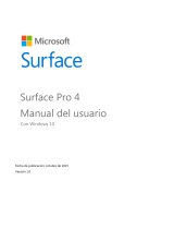 Dell Surface Pro 4 Manual de usuario