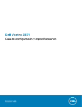 Dell Vostro 3671 El manual del propietario