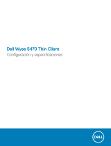 Dell Wyse 5470 Guía de inicio rápido