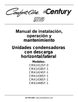 COMFORT-AIRE CMA1412SF-0 Instrucciones de operación