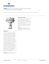 Yarway Pneumatic diaphragm actuator model 20 IOM El manual del propietario
