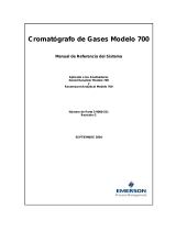 Rosemount 700 Cromatógrafo de Gases El manual del propietario