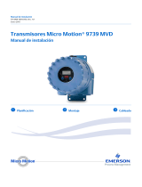 Micro Motion Transmisores 9739 MVD Guía de instalación