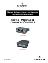 SolaHD SDU AC-A Series Uninterruptible Power Supply Comm Card, A272-291 El manual del propietario