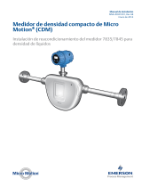 Micro Motion Medidor de densidad compacto-Compact Density Meter 100 Retrofit El manual del propietario