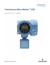Emerson Micro Motion 5700 Guía de instalación