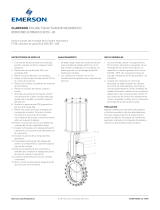 Clarkson Knifegate valves Figure 738 IOM larger sizes Latin America El manual del propietario