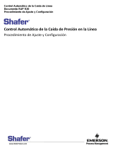 Shafer Control Automático de la Caída de Presión en la Línea El manual del propietario