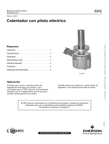 Francel RPE Calentador con Piloto Eléctrico El manual del propietario