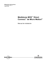 Emerson Medidores MVD Direct Connect Guía de instalación