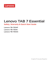 Lenovo TB-7304X Manual de usuario
