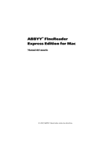 ABBYY FineReader Express Edition for Mac Guía del usuario