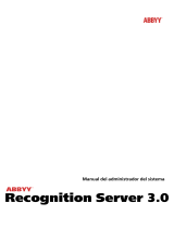 ABBYY Recognition Server 3.0 Manual de usuario