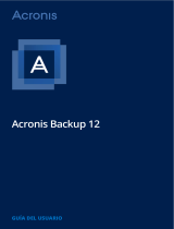 ACRONIS Backup 12 Guía del usuario