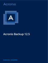 ACRONIS Backup 12.5 Guía del usuario