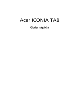 Manual del Usuario Acer ICONIA Tab W500 Guía de inicio rápido