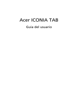Acer Iconia Tab W500P El manual del propietario
