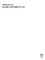 Adobe Contribute CS4 Manual de usuario