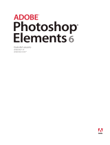 Adobe Photoshop Elements 6.0 Windows XP Vista Guía del usuario