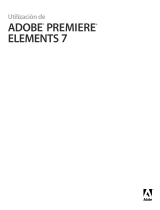 Adobe Premiere Elements 7.0 Manual de usuario