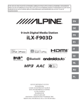 Alpine Serie ILX-F903D Guía del usuario