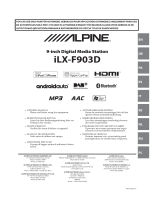 Alpine Serie ILX-F903D Instrucciones de operación