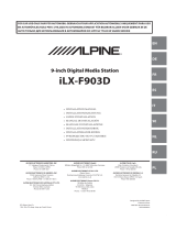 Alpine Serie ILX-F903D Manual de usuario