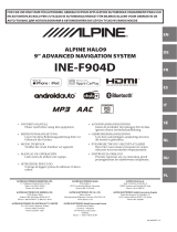 Alpine Serie INE-F904DC Instrucciones de operación