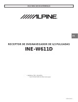 Alpine Serie INE-W611D El manual del propietario