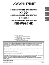 Alpine Serie X308U Instrucciones de operación