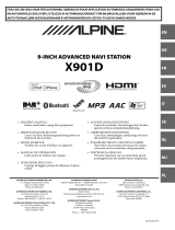 Alpine Serie X901D-DU El manual del propietario