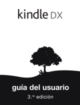 Amazon Kindle DX 3a Edición Guía del usuario