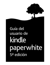Amazon Kindle Paperwhite 6a Generación Guía del usuario