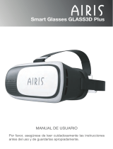 AIRIS Glass 3D Plus GLAS3E Manual de usuario