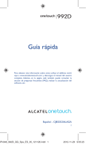 Alcatel 992D Guía del usuario